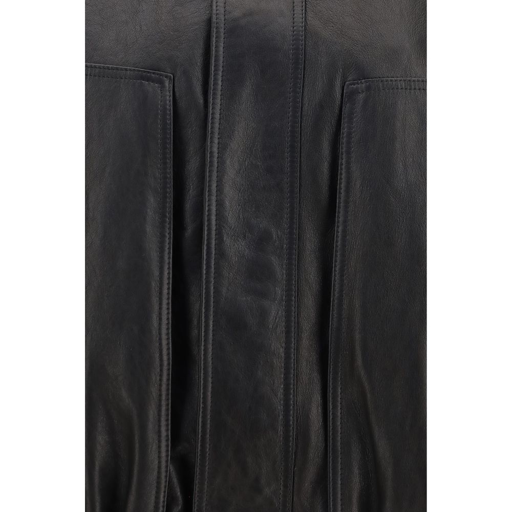 Black Lambskin Leather Jacket