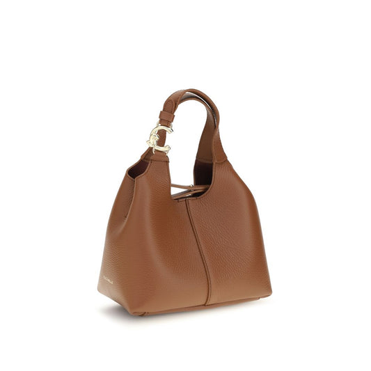Brown Calf Leather Bos Taurus Handbag