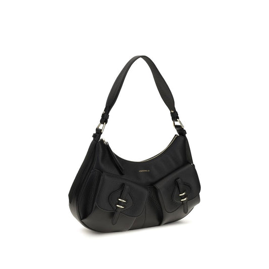 Black Calf Leather Bos Taurus Shoulder Bag