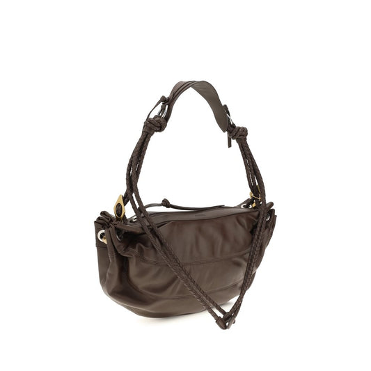 Brown Lamb Ovis Aries Shoulder Bag