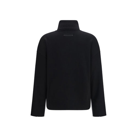 Black Wool Oves Aries Sweatshirt