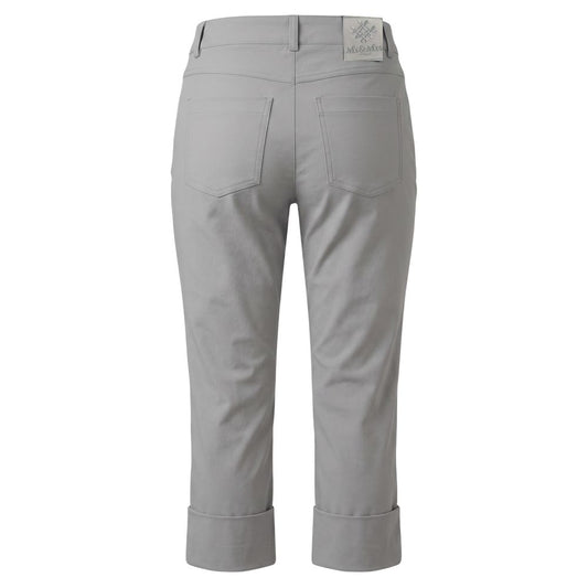 Grey Cotton Women Pants