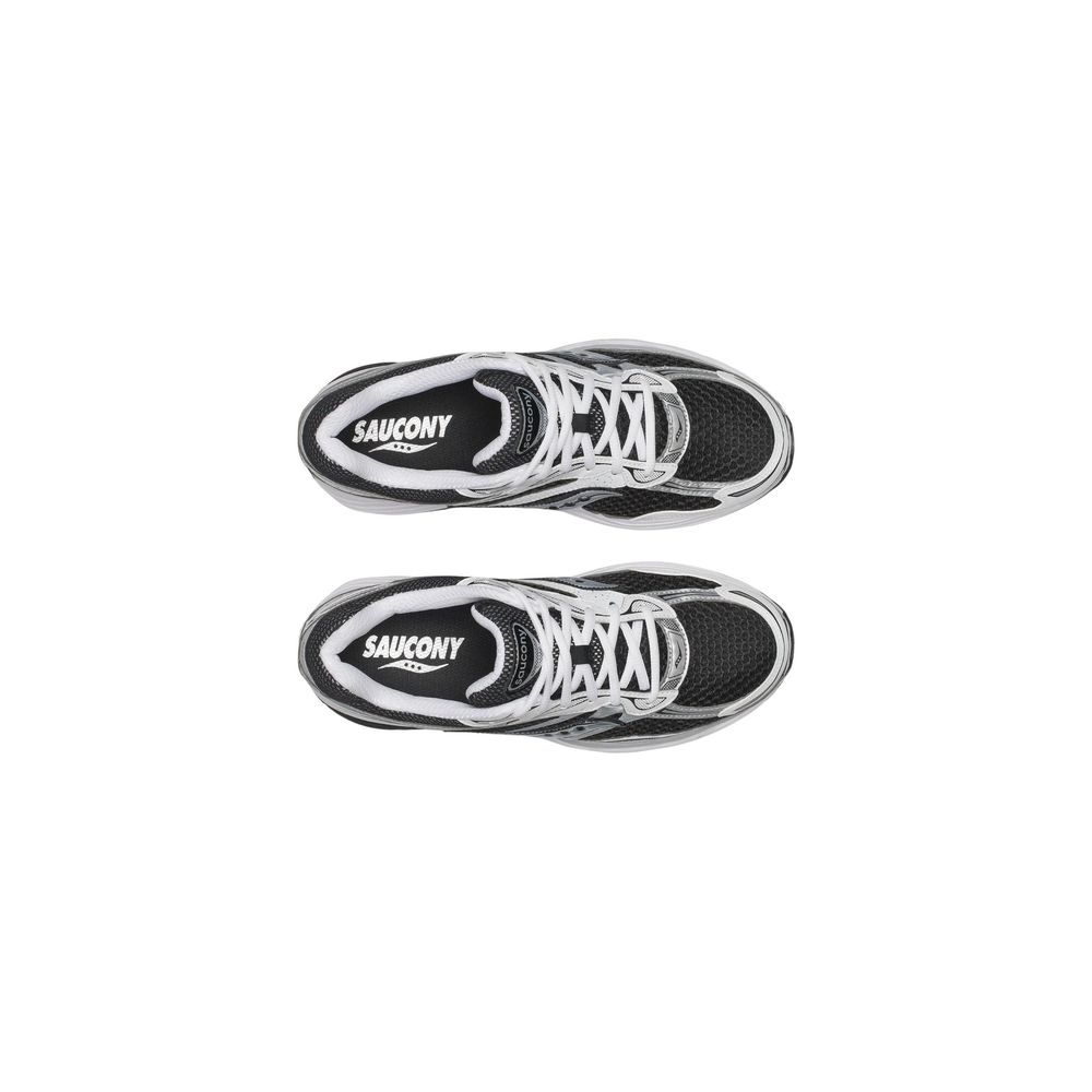 Black And White Synthetic Athletic Sneakers
