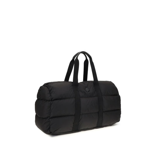 Black Polyester Shoulder Bag