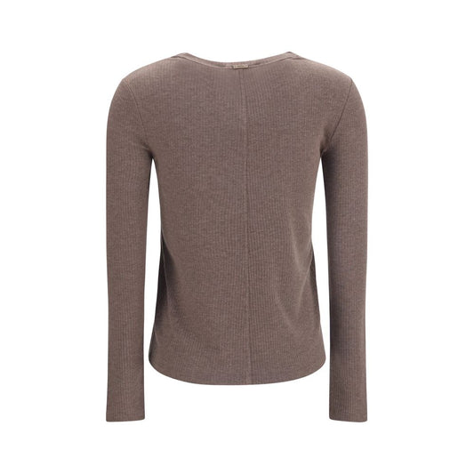 Brown Lyocell Sweatshirt