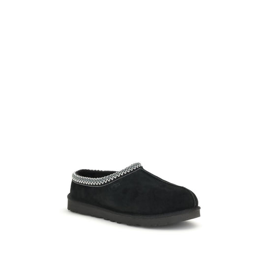 Black Calf Leather Bos Taurus Mules