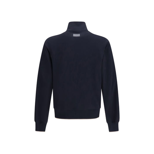 Blue Polyamide Full-Length Jacket