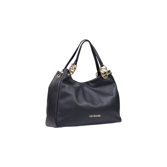 Black Polyethylene Handbag