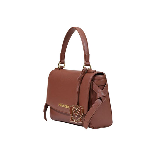 Brown Polyethylene Handbag