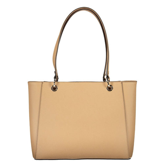 Beige Poliuretano Women's Bag