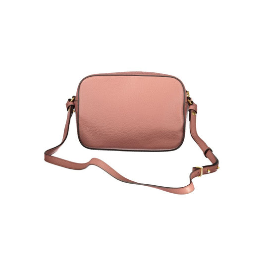 Pink Leather Women's Bag