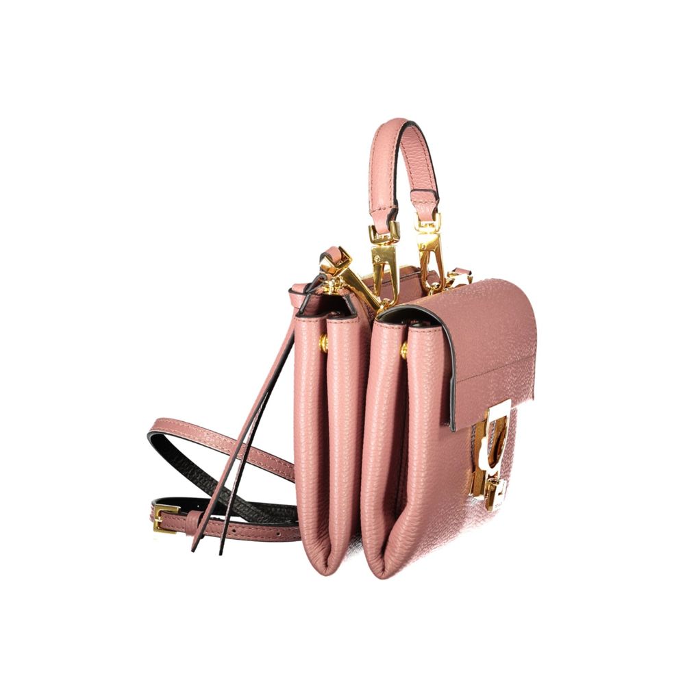 Pink Leather Womens Bag
