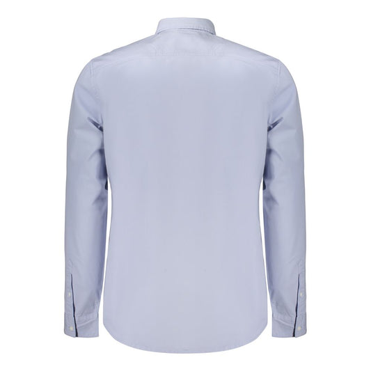 Azzurro Cotton Men Shirt