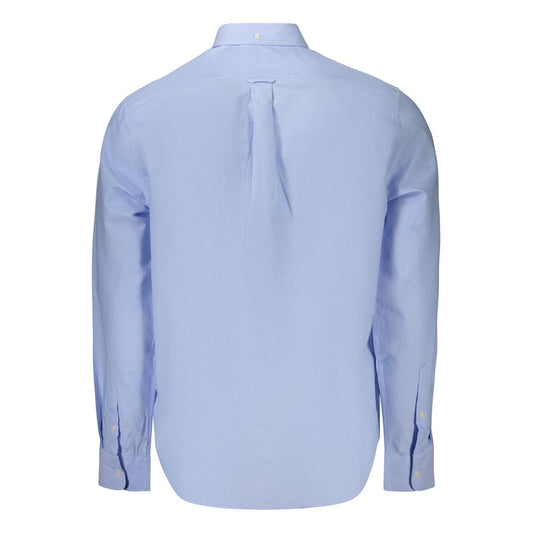 Azzurro Cotton Men's Shirt