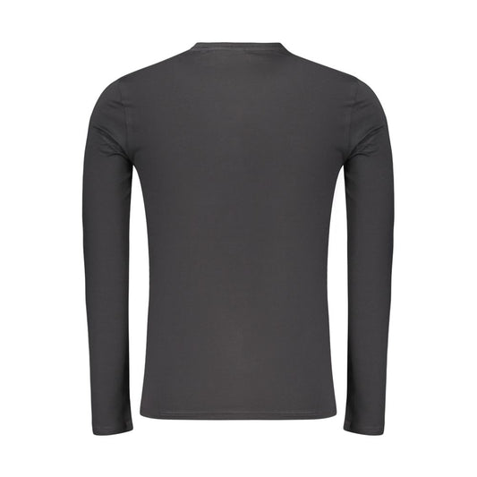 Black Cotton Men's T-Shirt