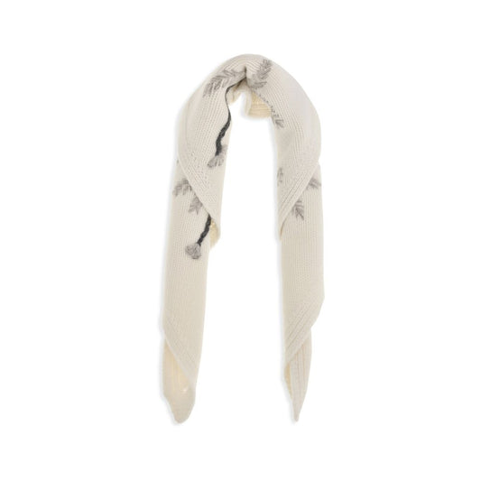 Beige Wool Oves Aries Scarf