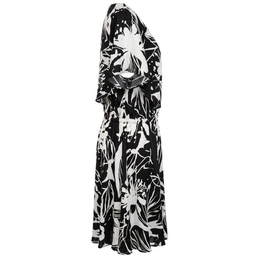 Black Polyester Women Dress