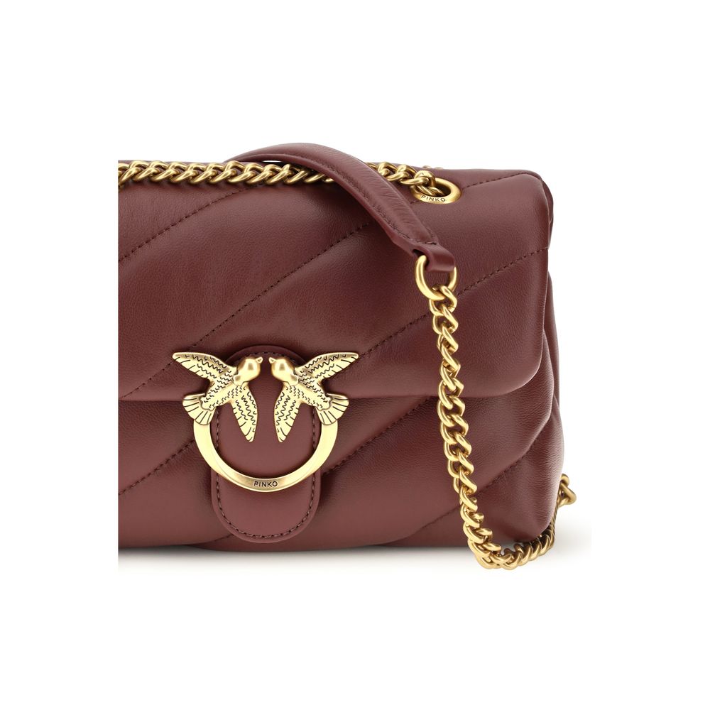 Bordeaux Lamb Ovis Aries Shoulder Bag