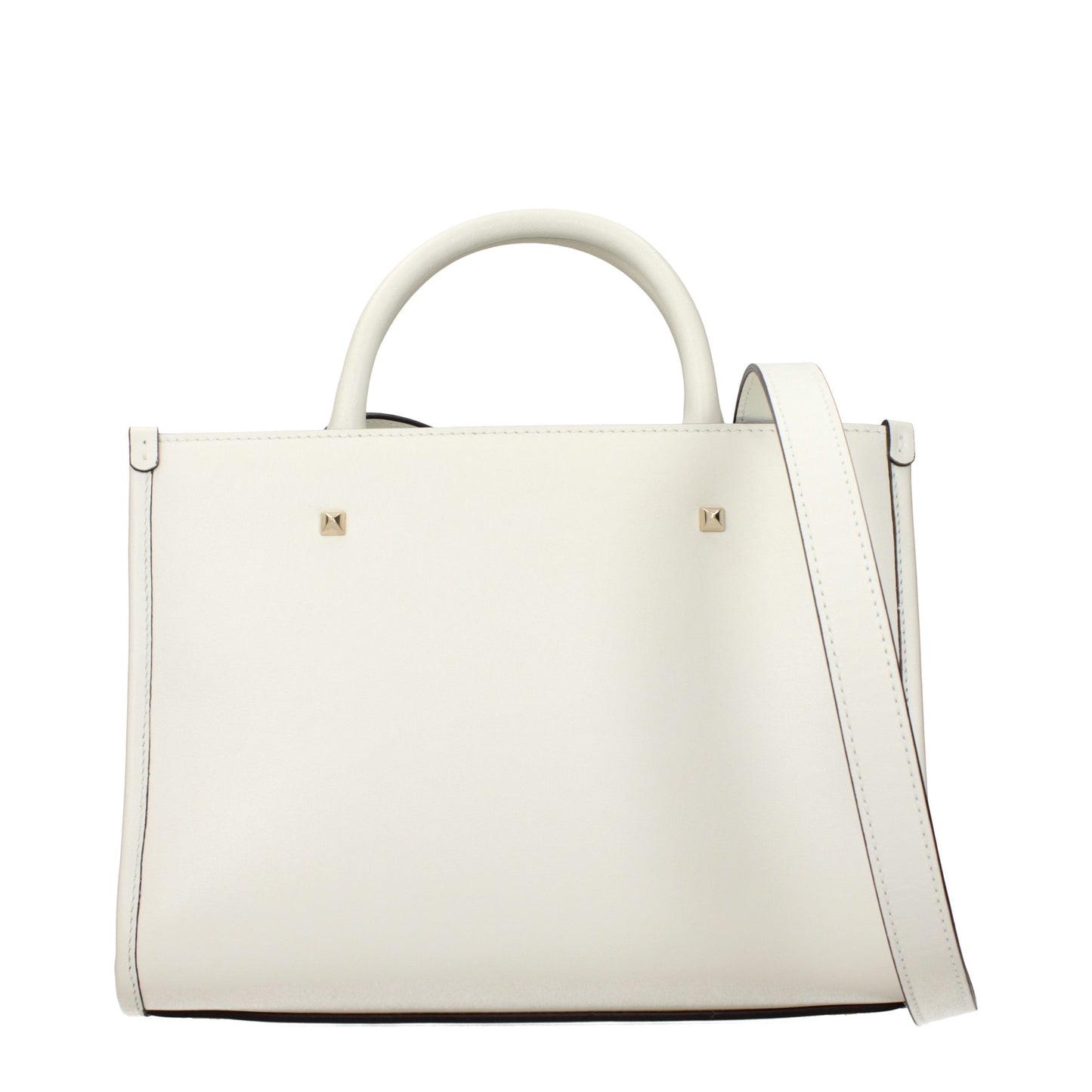 White Leather Handbag