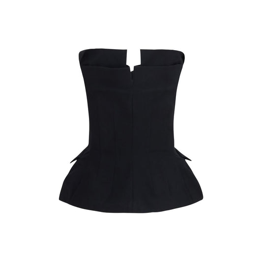 Black Silk Blouse