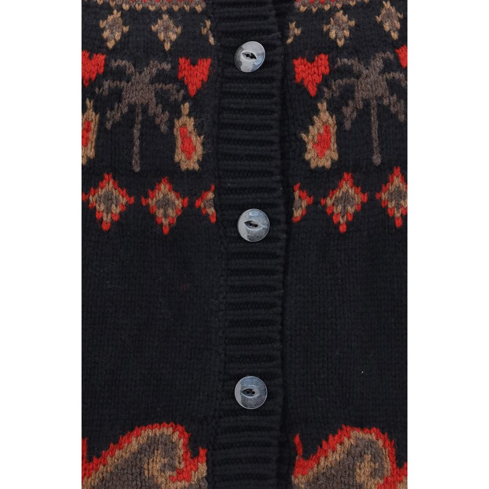 Multicolor Wool Oves Aries Cardigan