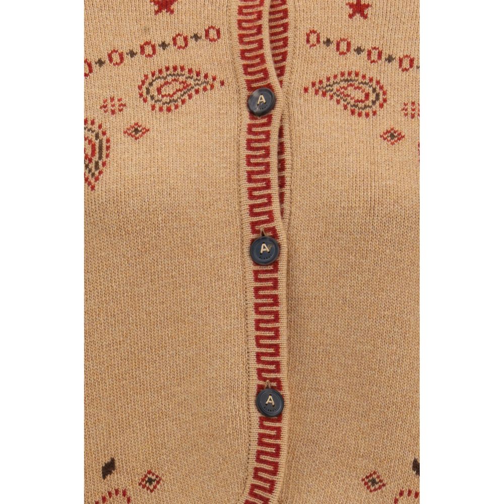 Brown Wool Oves Aries Full-Length Jacket