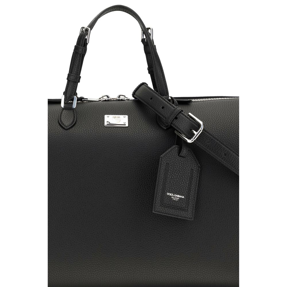 Black Calf Leather Bos Taurus Briefcase