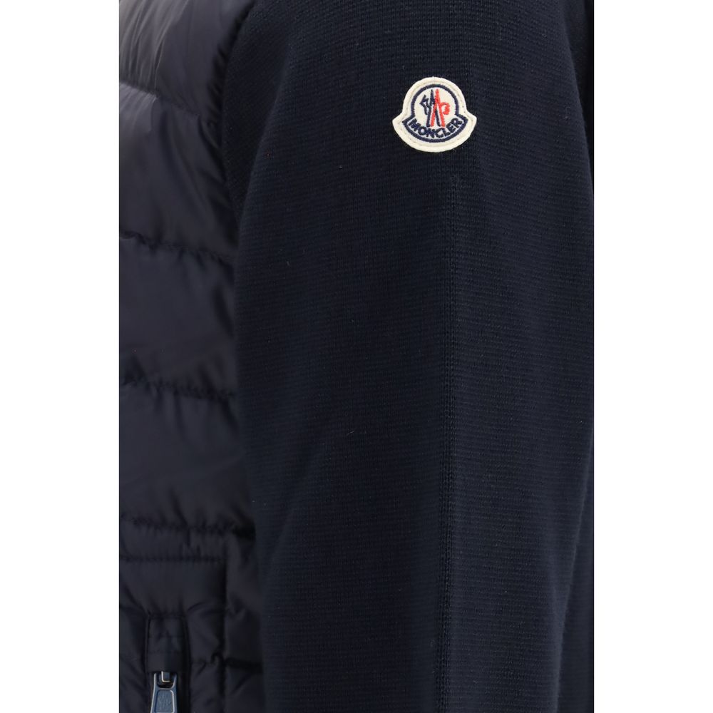 Blue Wool Oves Aries Full-Length Jacket