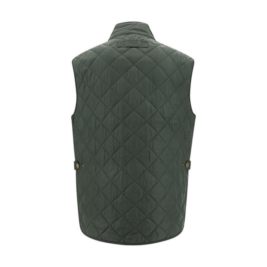 Bicolor Polyamide Sleeveless Jacket