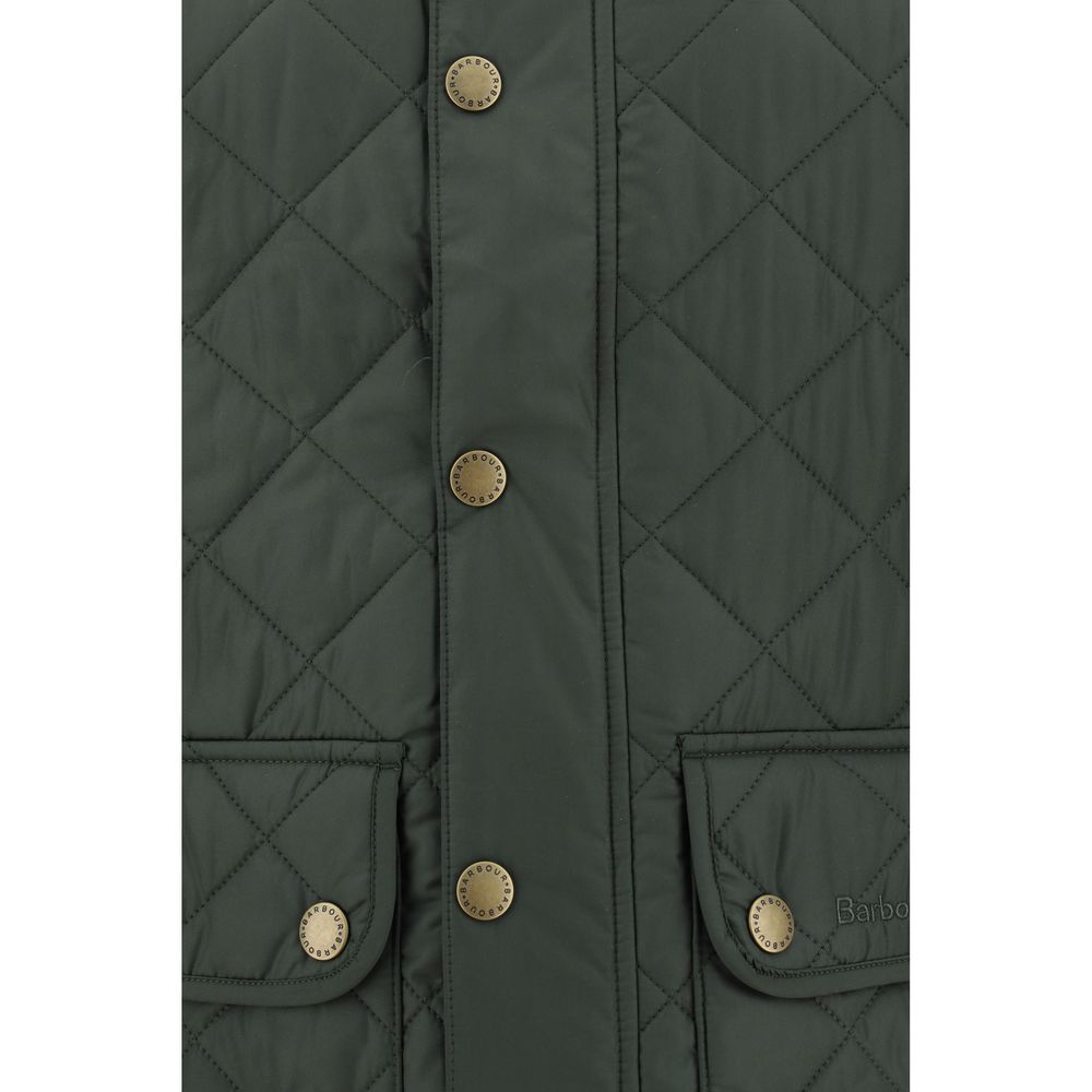 Bicolor Polyamide Sleeveless Jacket