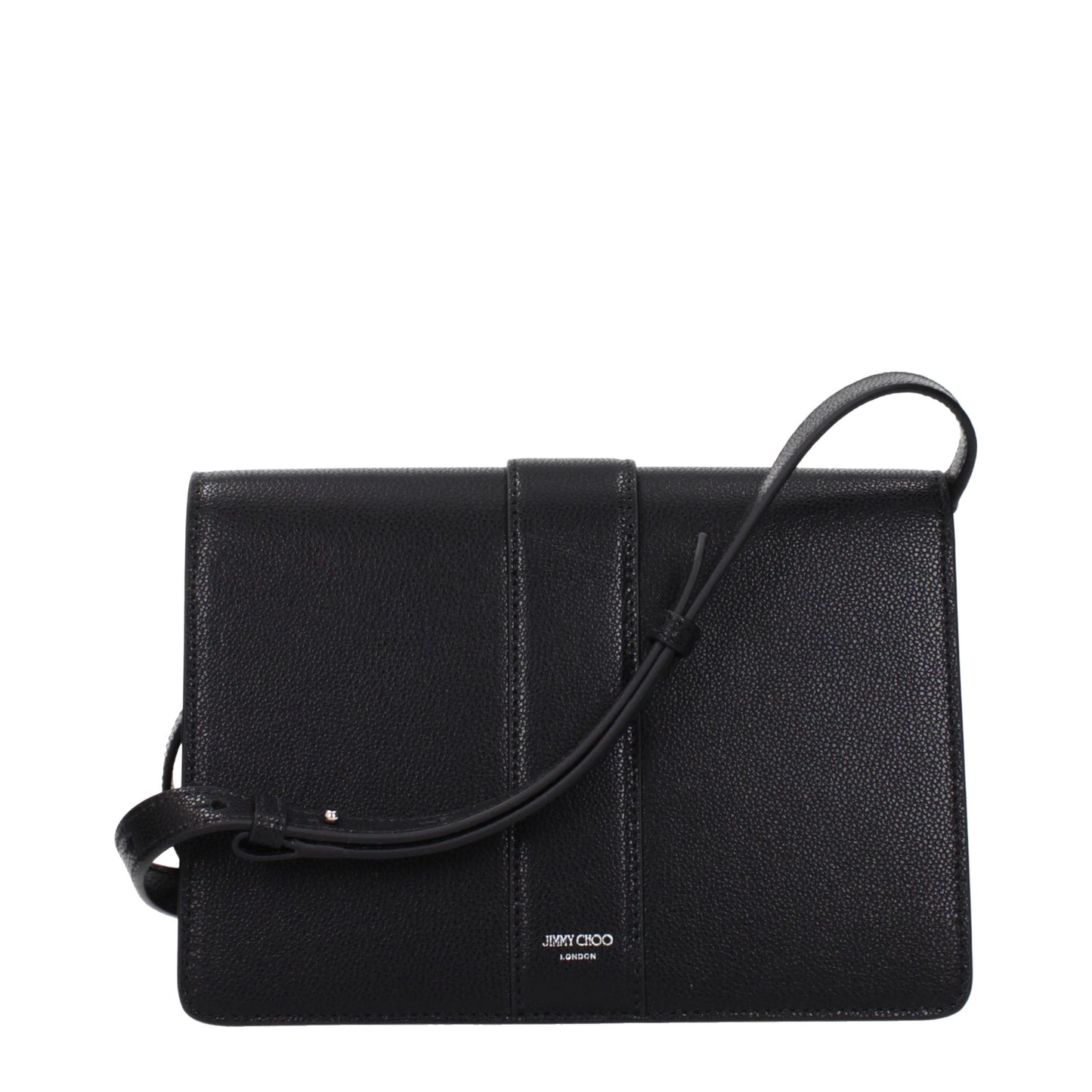 Black Leather Crossbody Bag