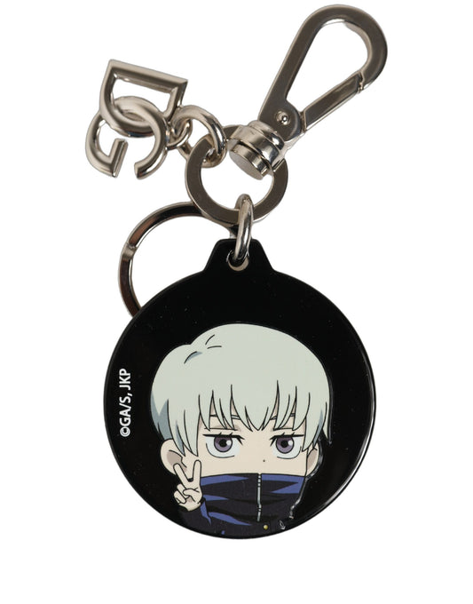 Black Kaisen Toge Inumaki Charm Metal Keychain Keyring