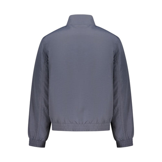Blue Polyamide Men's Jacket