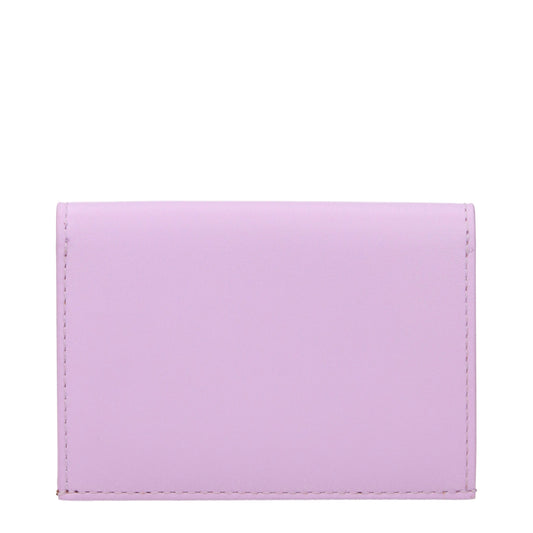 Pink Leather Cardholder