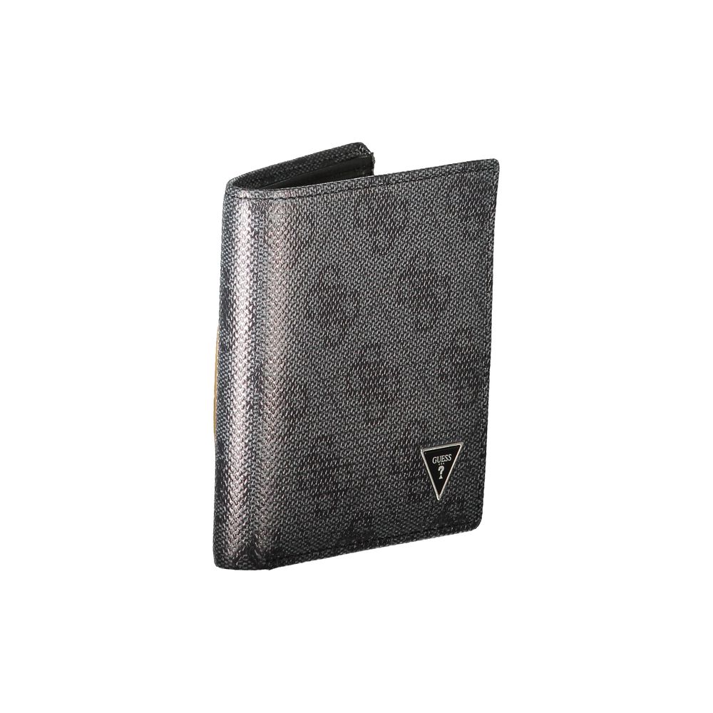 Black Leather Men's Wallet