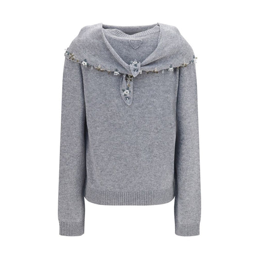 Gray Cashmere Sweatshirt