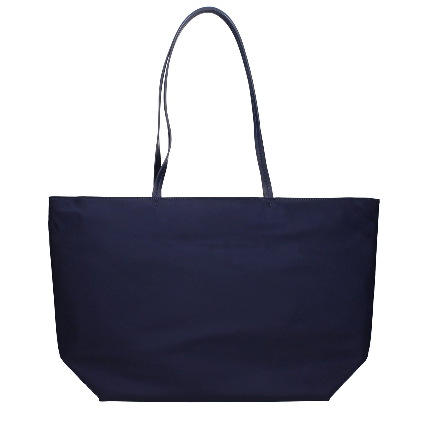 Blue Fabric Shoulder Bag