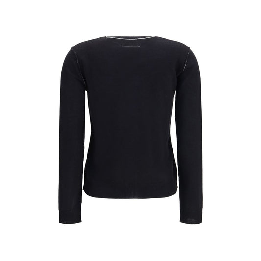 Black Wool Oves Aries Cardigan