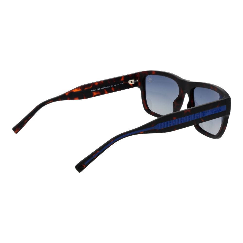 Brown Stainless Steel Sunglasses