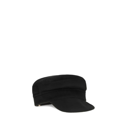 Black Wool Oves Aries Cap (Baseball Hat)
