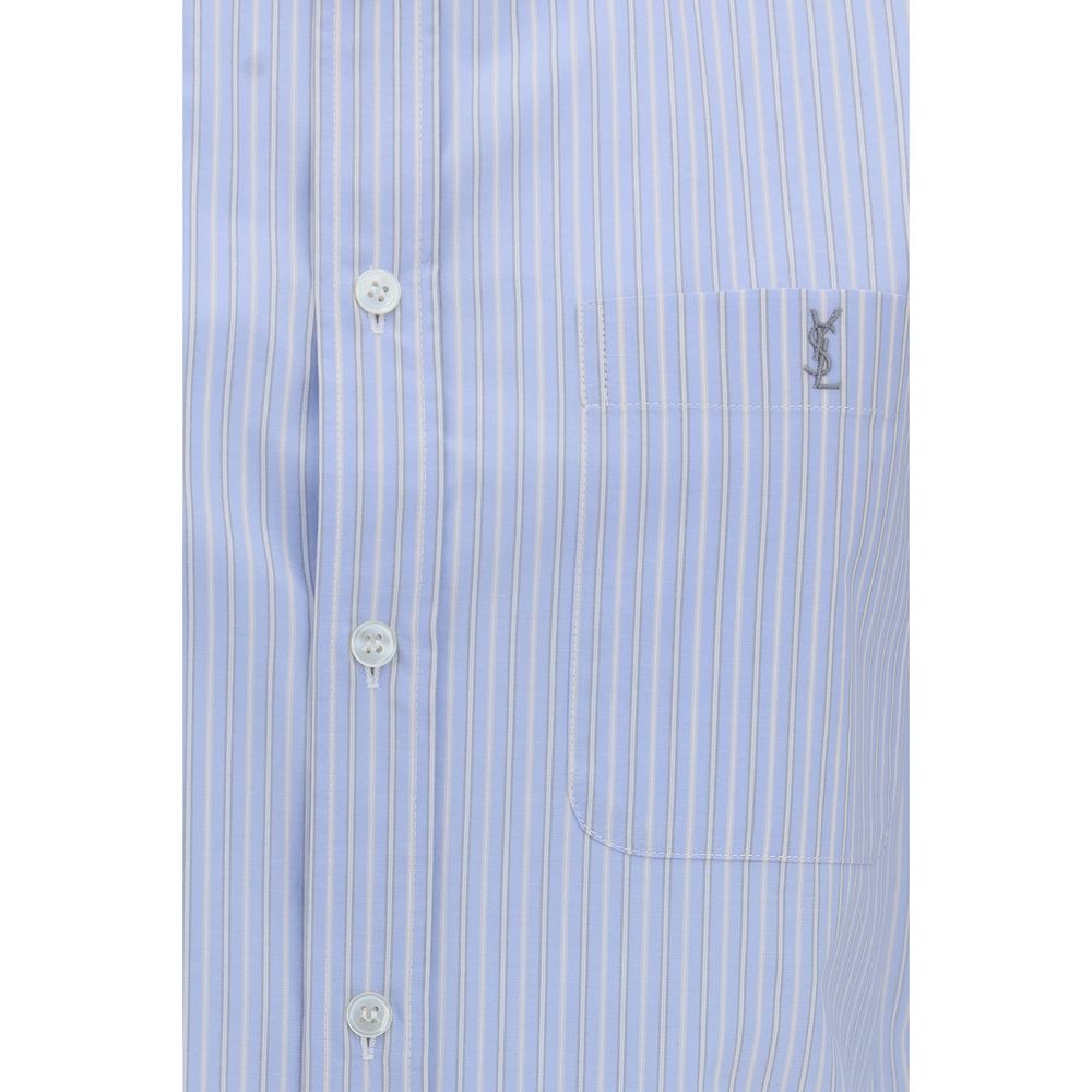 Blue Cotton Shirt