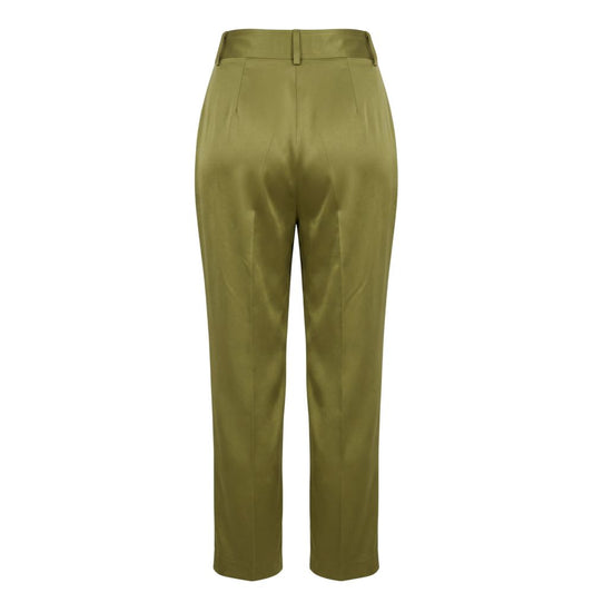 Green Viscose Women Pants