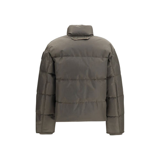 Bicolor Polyamide Full-Length Jacket