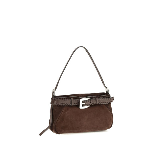 Brown Lamb Ovis Aries Shoulder Bag