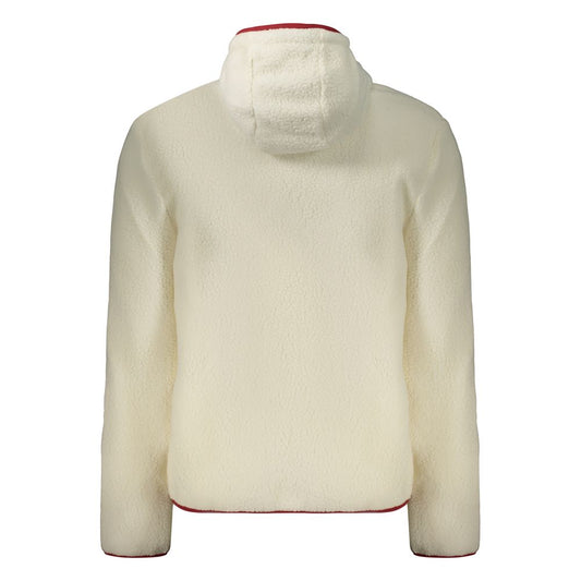 Bianco Poliestere Uomo Felpa