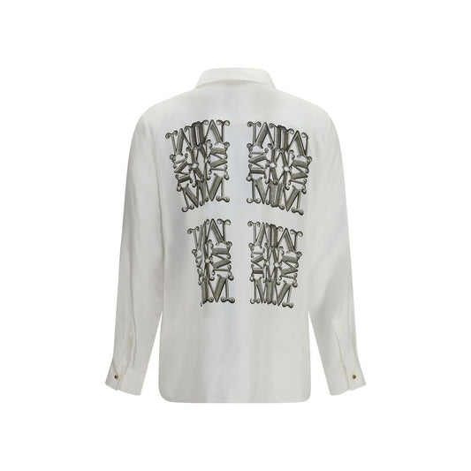 White Silk Shirt