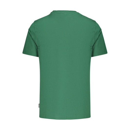 Green Cotton Men's T-Shirt