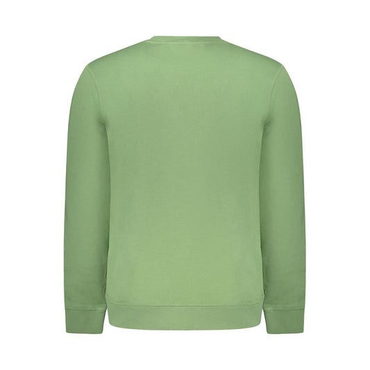 Green Cotton Men's Sweatshirt