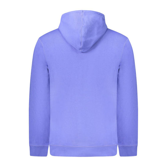 Blue Cotton Men's Sweatshirt