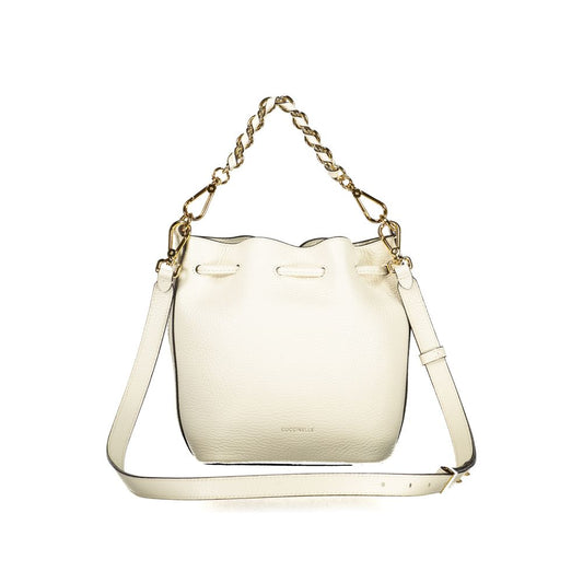 White Leather Handbag